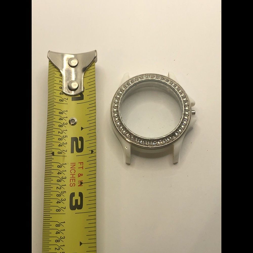 Michael KorsĀ Watch Parts Case OnlyāWhite Ceramic W/Crystal GY373